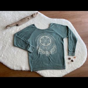 OBEY Scoop Neck Sweater